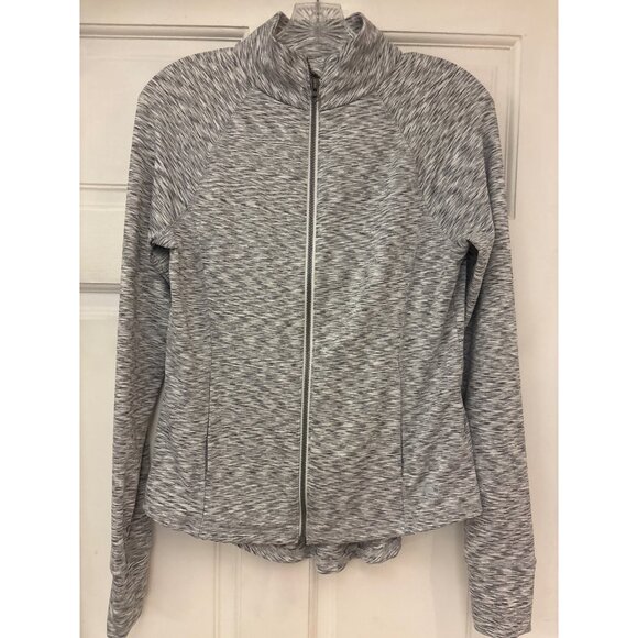 Fila Womens Grey Full-Zip Athletic Performance Running Jacket S - Picture 2 of 14